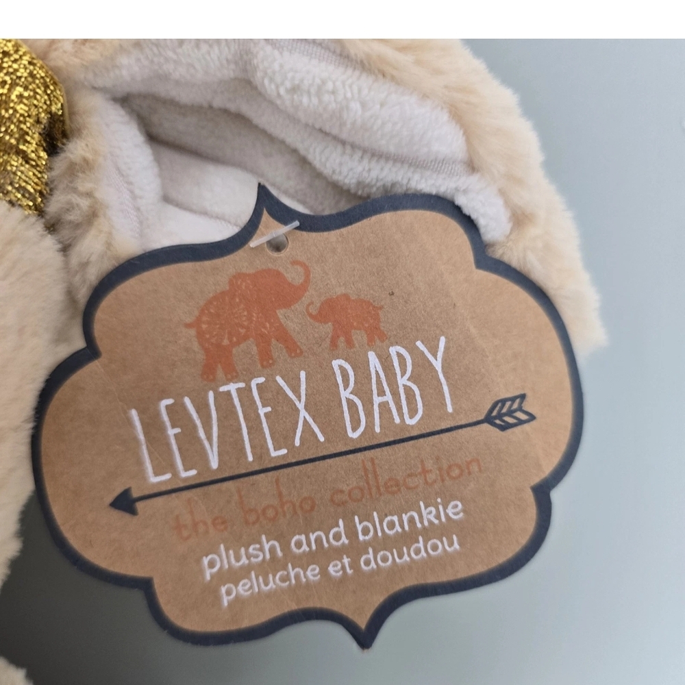 Levtex Kalista Kangaroo w Plush Secutiry Blanket Pocket NWT *missing Joey* Boho